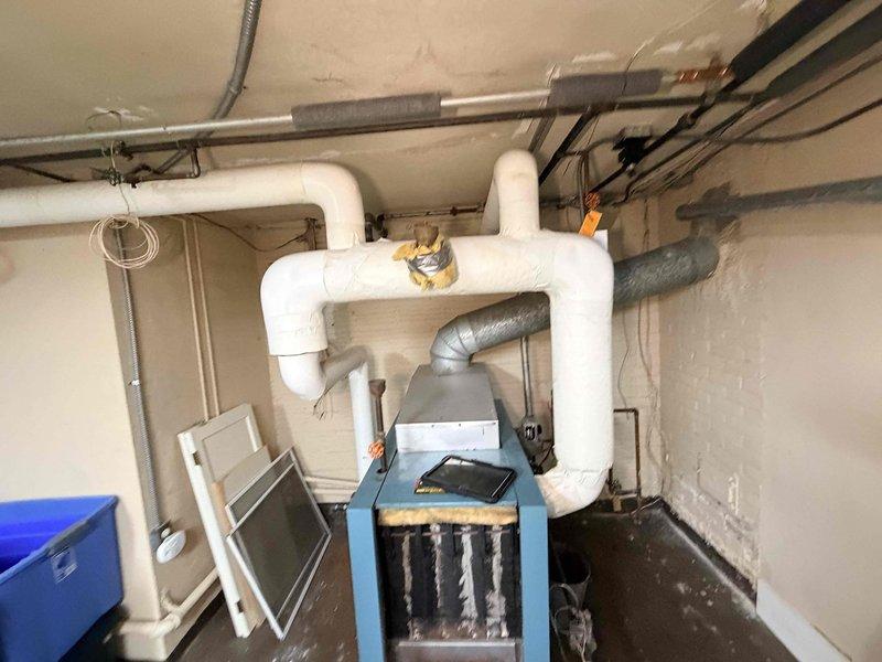 Responded to customer call regarding water leakage from boiler system. Upon inspection, identified compromised sight glass component in the hydronic loop as the source of the leak. Replaced sight glass assembly and checked system pressure, confirming proper operation with no further leakage observed.