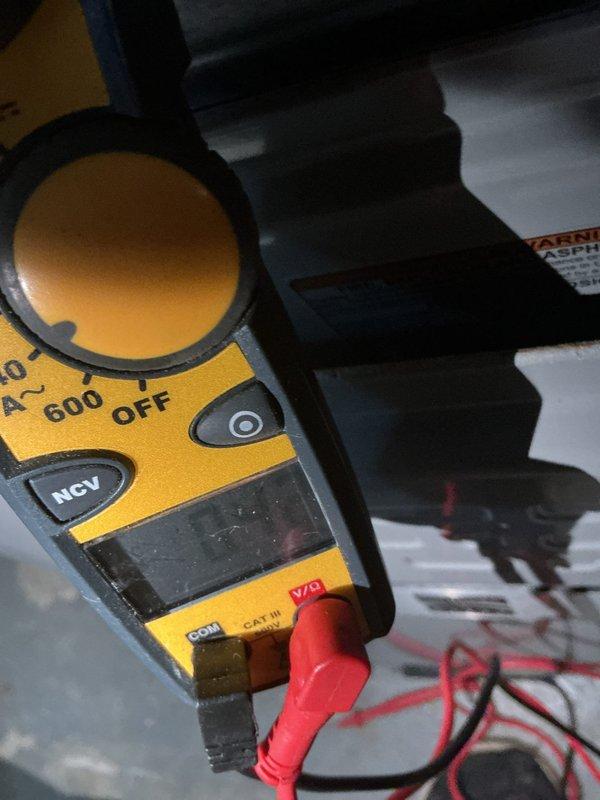 Performed scheduled maintenance on heating system. Conducted electrical testing using multimeter, measuring amperage draw of 1.08A on furnace components. All readings within normal operating parameters.