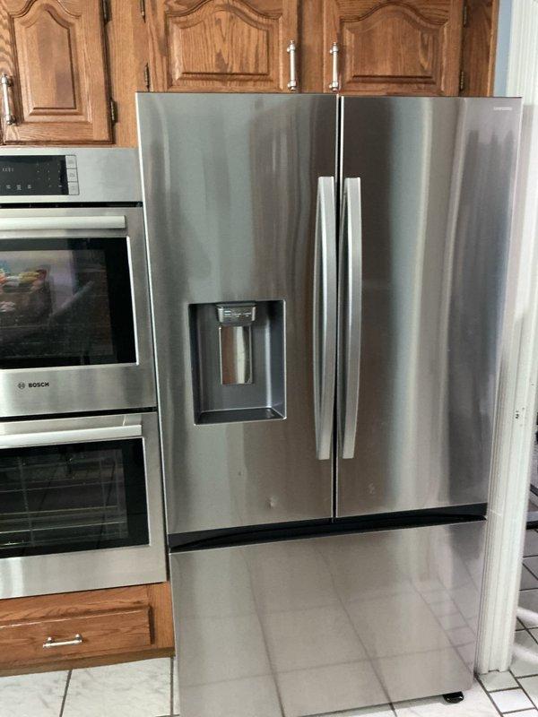 Responded to service call for non-functioning ice maker. Diagnosed issue with the water supply line to refrigerator, replaced damaged line and restored proper water flow. Verified ice maker operation before completing service.