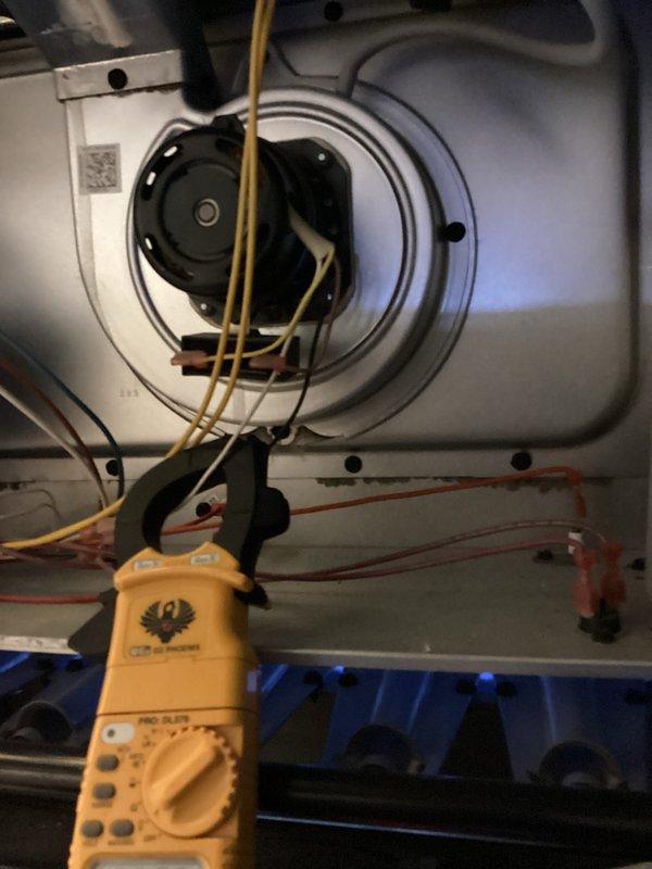 Performed scheduled heating maintenance on furnace system. Conducted comprehensive electrical diagnostics using digital multimeter, checking blower motor amperage draw (0.201A) and system voltage (5.30V). All components functioning within manufacturer specifications with no operational issues detected.