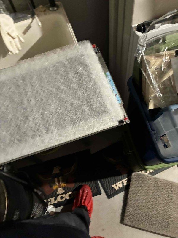 Performed standard heating maintenance service including filter inspection and replacement. System diagnostics conducted with digital measurement tool showing temperature reading of 81°F and humidity level at 29%. All components functioning within normal parameters.