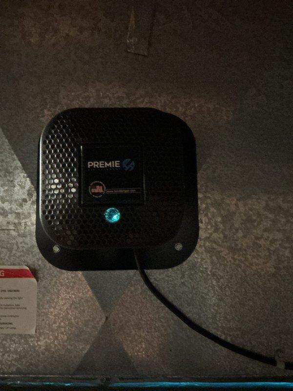 Performed scheduled heating maintenance service on two systems. Replaced 20x25x4 air filters on both units and inspected PREMIE controller functionality, confirming proper operation with active indicator light. All systems operating within normal parameters.