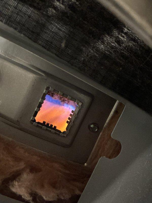 Responded to no hot water call for Whirlpool tanked water heater. Inspected unit and found pilot light was out; successfully relit pilot and confirmed proper flame pattern through viewing window. Tested hot water function and verified system is now operating normally.