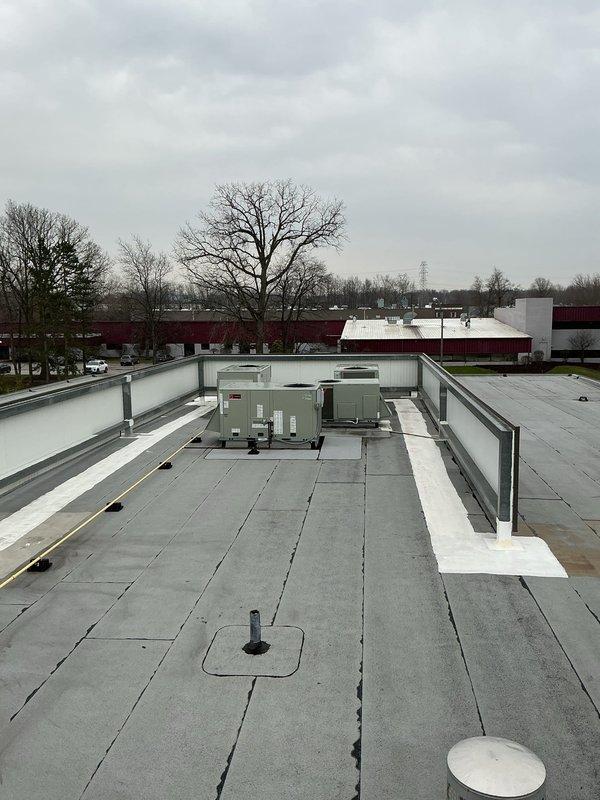 Responded to commercial furnace service call following power outage affecting multiple heating systems. Conducted rooftop inspection of HVAC equipment, examining internal components and connections of multiple commercial units. Restored proper operation to affected heating systems by resetting controllers and verifying proper function after power interruption.