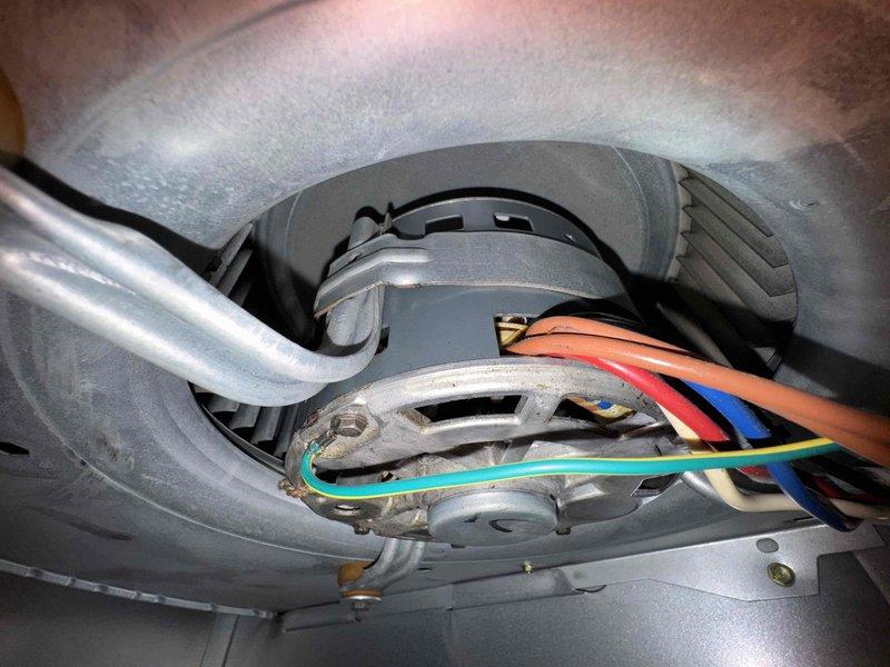 Performed scheduled heating maintenance on two systems. Inspected blower motor assembly and electrical connections, confirming proper installation with all wiring intact. Conducted combustion analysis using Testo 310 meter, which indicated 12.1% oxygen level and 35 ppm carbon monoxide, both within acceptable parameters for safe operation.
