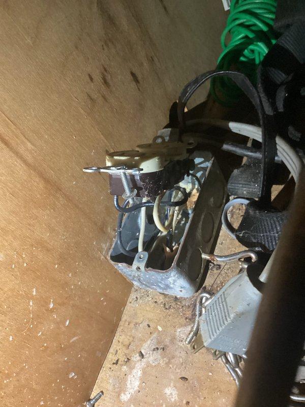 Responded to service call for non-functioning electrical outlet serving garbage disposal unit. Upon inspection, determined that the dedicated disposal outlet had failed, requiring the customer to temporarily operate the unit via extension cord. Replaced defective electrical outlet with new receptacle, restored proper power supply to garbage disposal, and verified full functionality of the unit and electrical connection upon completion.