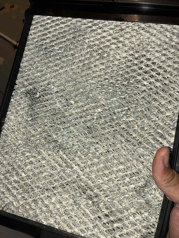 Completed preventive maintenance on two heating systems. Inspected and replaced heavily soiled air filter that showed significant dust and debris accumulation. Performed diagnostic testing on control system wiring and electrical connections to ensure proper operation of heating equipment.