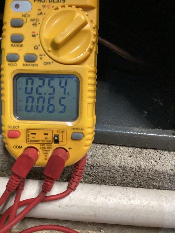 # HVAC Heating Maintenance Service

Completed scheduled preventive maintenance on residential furnace system as part of ongoing recurring service plan. Performed comprehensive system diagnostics including electrical testing of control board components using digital multimeter, verifying proper voltage readings and electrical continuity throughout the Emerson Climate Talk control system. Inspected all wire connections, terminal blocks, and safety circuits for secure connections and proper operation. Documented system conditions through photographic records showing control board assembly, wiring configurations, and measurement readings for service history files. All components tested within normal operating parameters with no deficiencies noted. System left in proper working condition and ready for continued heating season operation.