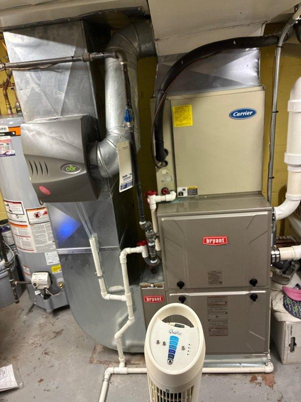 Presented comprehensive air conditioning system replacement options to homeowner, including three Goodman AC and coil packages ranging from 13.4 to 16 SEER efficiency ratings. Evaluated existing HVAC infrastructure including furnace, ductwork, thermostat placement, and current system configuration to determine compatibility and installation requirements for proposed equipment upgrades.