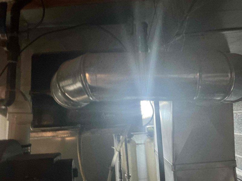 Conducted comprehensive assessment of existing Trane furnace system and provided replacement options for primary heating unit. Evaluated current HVAC infrastructure including ductwork configuration in mechanical room and outdoor condenser unit placement, documented equipment conditions through photography, and coordinated with team to prepare combined estimate incorporating furnace replacement and backup generator installation options.
