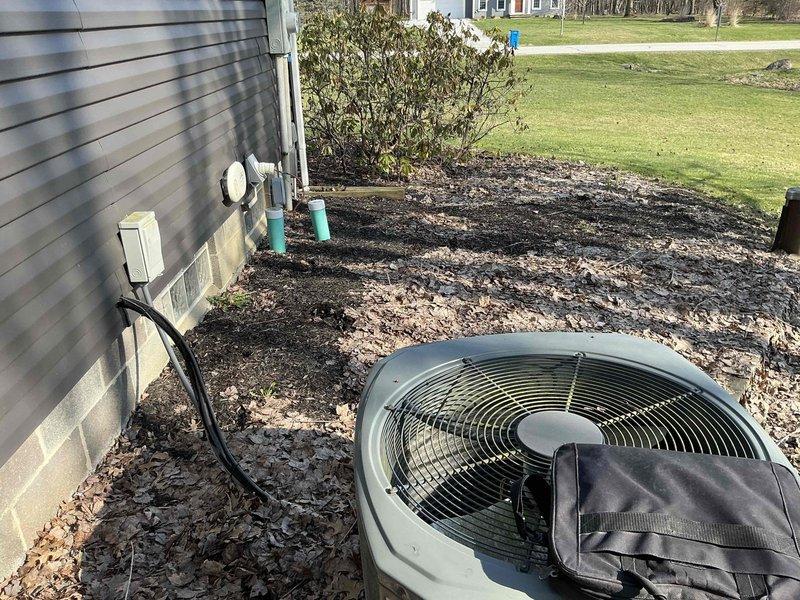 Conducted comprehensive assessment of existing Trane furnace system and provided replacement options for primary heating unit. Evaluated current HVAC infrastructure including ductwork configuration in mechanical room and outdoor condenser unit placement, documented equipment conditions through photography, and coordinated with team to prepare combined estimate incorporating furnace replacement and backup generator installation options.
