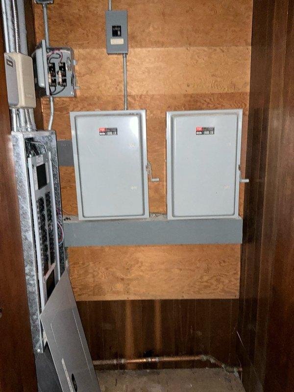 Conducted site assessment at commercial church facility for complete HVAC system replacement. Existing boiler system is scheduled for removal, and rooftop unit (RTU) requires window access for installation. Evaluated electrical infrastructure, mechanical space configuration, and existing baseboard heating equipment to develop comprehensive quote for new heating and cooling system installation.