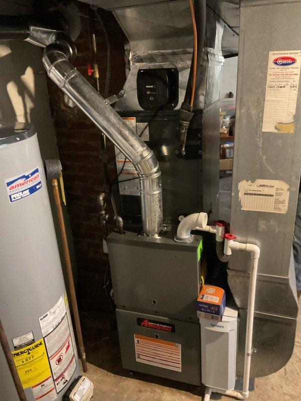 Performed comprehensive heating maintenance on residential furnace system. Conducted thorough inspection of control board, blower assembly, electrical connections, and safety components. Verified proper operation of all system controls, checked wiring integrity, and ensured unit is functioning efficiently for continued reliable heating performance.