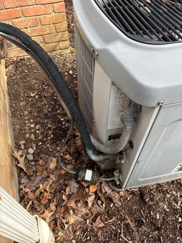 Conducted comprehensive evaluation of existing HVAC system for full replacement options. The aging system, which features an outdoor condenser unit with adequate accessibility, was assessed along with the Nest smart thermostat currently controlling the heating and cooling operations. Documented current equipment configuration and site conditions to provide homeowner with multiple replacement system options suited to their needs.