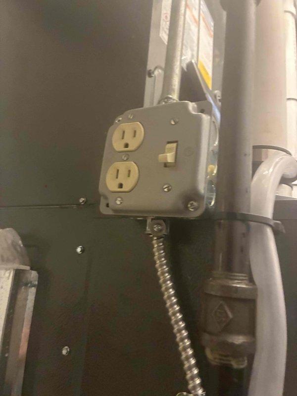 Completed comprehensive heating system maintenance inspection. Verified electrical connections and power supply to heating equipment, tested system operation using calibrated digital multimeter to ensure proper voltage and electrical performance. All components inspected and found operating within normal parameters.