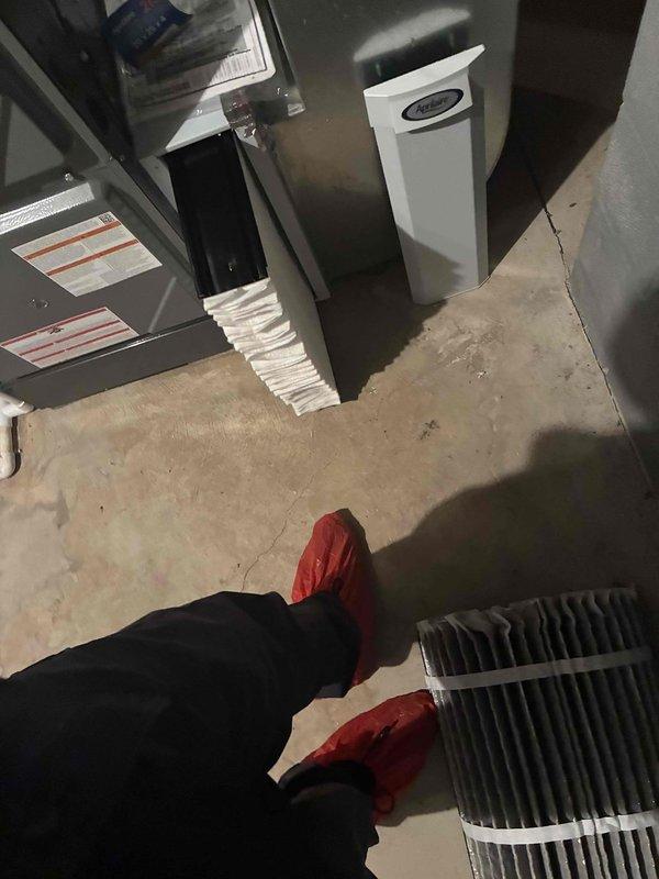 Performed scheduled heating maintenance on three HVAC systems. Conducted combustion analysis testing using calibrated digital analyzer, recording carbon monoxide levels at 19 ppm and oxygen readings at 10.5%, confirming safe and efficient operation within acceptable parameters. Inspected all mechanical equipment, condensate drainage lines, and heat exchanger components for proper function and safety compliance.
