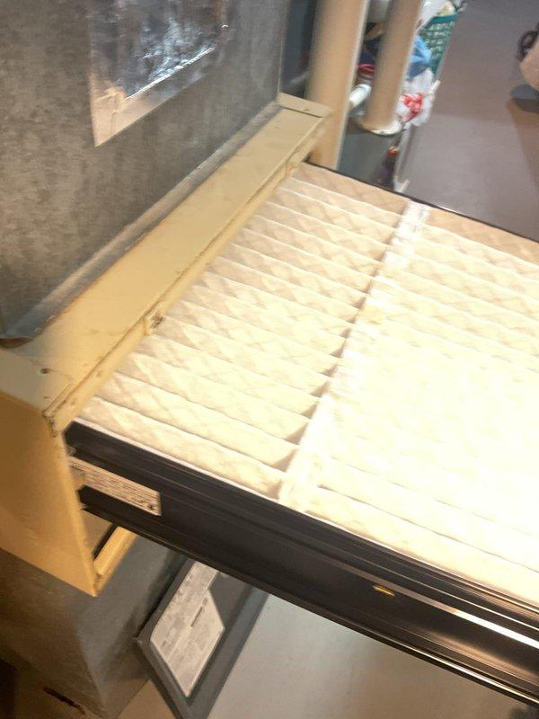 Completed scheduled heating maintenance service on residential furnace system. Performed comprehensive inspection of furnace components, replaced air filter with new pleated unit, and verified proper operation of all heating equipment including expansion tank and associated plumbing connections. System tested and confirmed operating within normal parameters.
