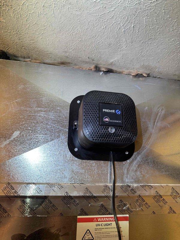 Completed annual heating maintenance visit on furnace system as part of recurring maintenance program. Performed comprehensive inspection of heating equipment, verified proper operation of UV-C light air purification system mounted on supply ductwork, and measured temperature differential across heat exchanger registering 12.76 degrees. All components found operating within normal parameters with no deficiencies noted.