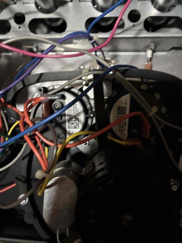Completed scheduled heating maintenance on residential HVAC system. Performed comprehensive system diagnostics using manifold gauges to verify refrigerant pressures and system performance. Inspected all internal electrical components, wiring connections, and capacitor for proper operation and safety compliance. All components found to be in good working condition with secure wire connections and proper routing throughout the unit. System operating within normal parameters.