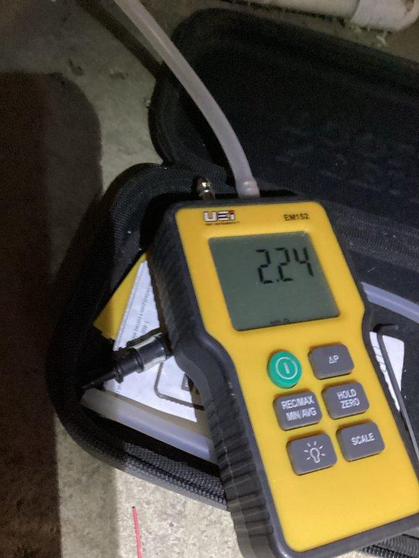 Completed comprehensive preventive maintenance on three heating system furnaces across multiple locations. One unit required crawlspace access for inspection and service. Performed standard diagnostic testing including electrical measurements and combustion analysis using digital multimeter and combustion analyzer, with readings documented showing system parameters within normal operating ranges.