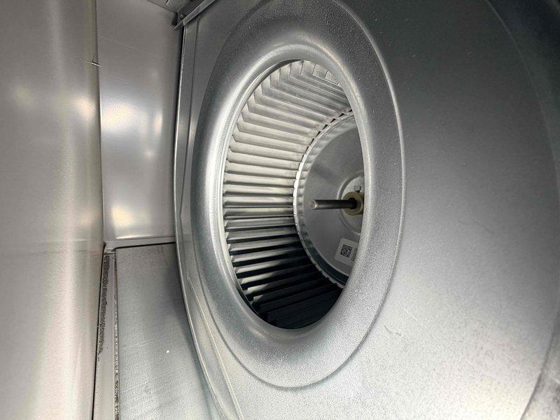 Completed comprehensive heating system maintenance on aging HVAC unit. Performed thorough inspection of blower motor assembly, electrical connections, and blower wheel, documenting equipment condition with interior component photography. All mechanical and electrical components were evaluated, with blower assembly and wiring connections found to be in acceptable operating condition despite visible dust accumulation typical of equipment age.