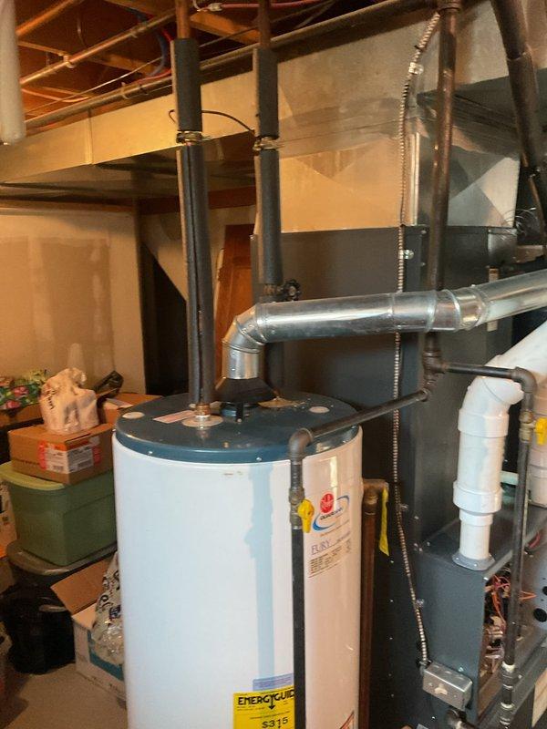 Completed comprehensive heating maintenance on residential HVAC system, inspecting air handler unit in attic space and verifying proper operation of all components. Examined refrigerant lines, condensate drain system, electrical connections, and safety controls to ensure system readiness for heating season. All equipment found operating within manufacturer specifications with no deficiencies noted.