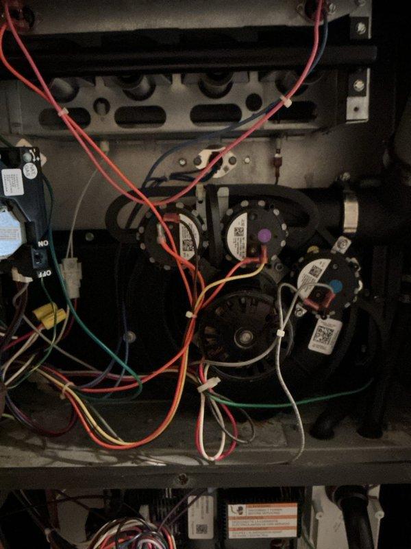Responded to return no heat call on heating system that had previously been serviced two days prior. Upon arrival, performed diagnostic inspection of furnace components including gas valve, pressure switches, control board wiring, and ignition system. Identified intermittent heating failure and addressed underlying issue to restore proper system operation.