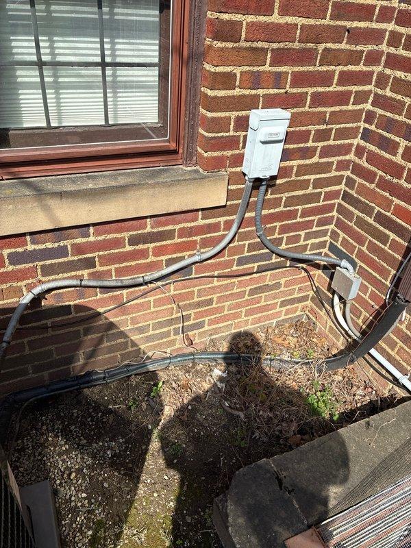 Completed estimate for replacement of ice-damaged AC condenser on Unico high-velocity air conditioning system. Assessed exterior condensing unit damage and documented interior ductwork conditions, noting condensation present on galvanized metal ducts and filter assembly. Provided replacement options for the damaged outdoor unit while confirming interior system components remain operational.