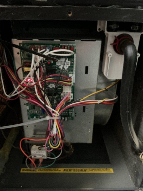 Completed first-year preventative maintenance on residential HVAC heating system. Performed comprehensive inspection of furnace control board, electrical connections, and wiring harnesses; verified proper operation of all safety controls and limit switches. Inspected return air grille and confirmed adequate airflow throughout the system, with all components functioning within normal parameters.