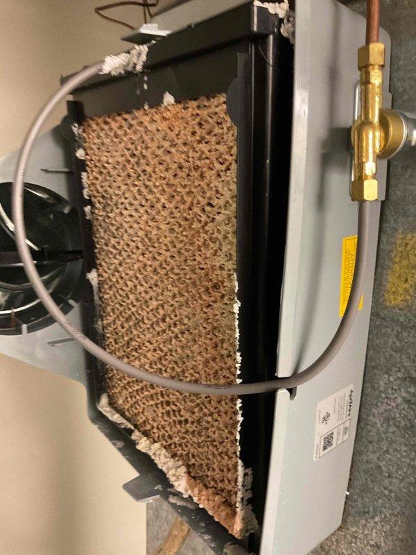 Completed annual preventative maintenance on residential furnace system as part of scheduled service plan. Performed comprehensive inspection of blower assembly including squirrel cage fan, verified proper operation and cleanliness of blower wheel blades, and examined evaporator coil condition. Inspected all mechanical components, refrigerant lines, brass fittings, and system connections to ensure optimal heating system performance for the upcoming season.
