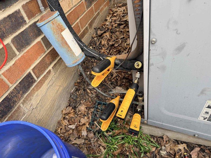 Responded to service call for air conditioning system not cooling properly. Upon arrival, performed electrical diagnostics on outdoor condensing unit using clamp meter and multimeter to measure voltage, amperage, and continuity. Tested electrical disconnect, control panel, and system components to identify cooling deficiency and ensure proper operation of the unit.