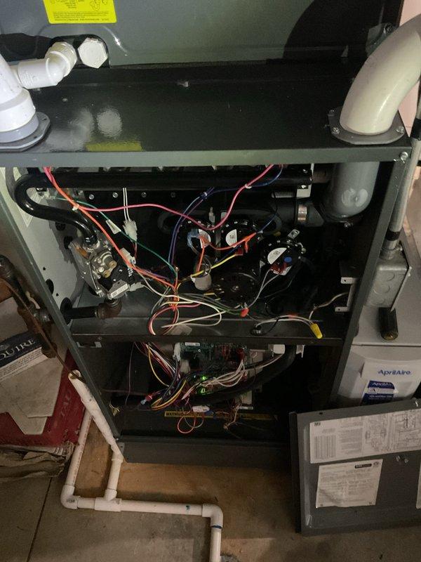 Completed scheduled preventative maintenance on residential cooling system. Performed comprehensive inspection of indoor air handler unit, verifying electrical connections, wiring integrity, and internal components. Conducted outdoor condenser unit evaluation, connecting digital manifold gauges to measure refrigerant pressures and system performance, confirming proper operating temperatures and pressures within manufacturer specifications.