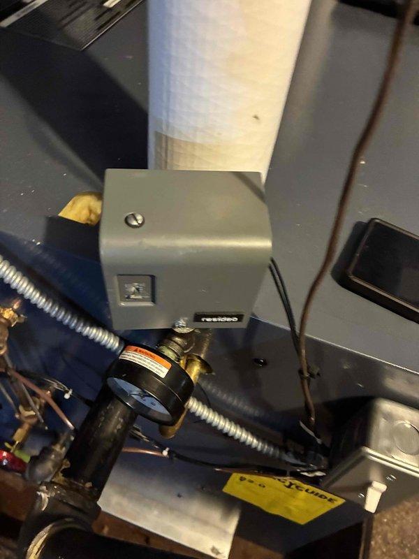Completed annual preventative maintenance inspection on steam boiler system. Inspected and documented electrical control components, circulator pump assembly with brass fittings, low-voltage wiring connections, and associated mechanical equipment. All system components found operating within normal parameters, with proper electrical connections secured and equipment functioning as designed.
