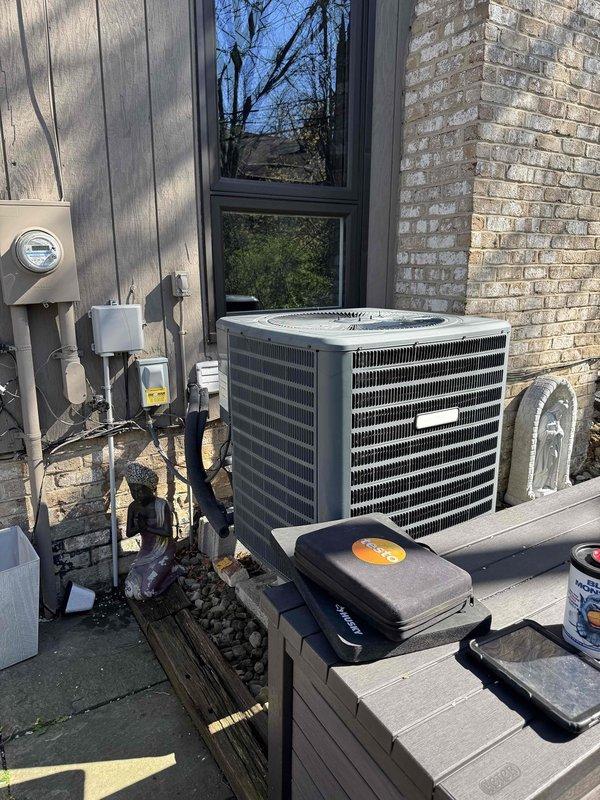 Replaced contaminated blower wheel assembly in air handler unit due to excessive dust and debris accumulation affecting system performance. Removed heavily soiled squirrel-cage blower wheel and installed new assembly, restoring proper airflow and operational efficiency to the HVAC system.