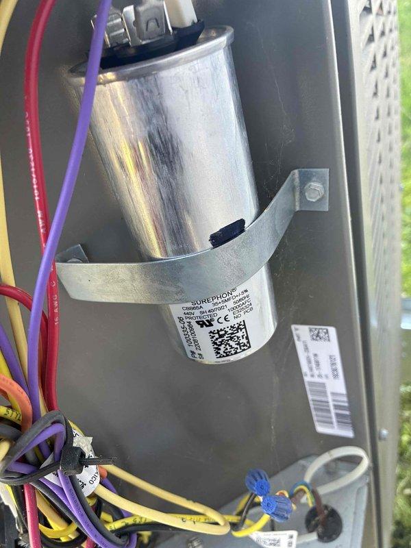 Completed comprehensive heating and cooling tune-up on HVAC system for non-member customer. Performed standard maintenance procedures including inspection of capacitor, electrical connections, and blower assembly. All components found in good working condition with normal operational wear; system tested and verified operational for both heating and cooling modes.