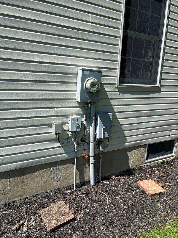 Conducted comprehensive assessment of existing forced air system for replacement. Generated detailed technical drawings documenting current furnace location, ductwork configuration, and ceiling access points. Evaluated exterior equipment placement including condensing unit positioning, electrical service connections, and drainage requirements. Presented multiple replacement options for complete HVAC system upgrade.