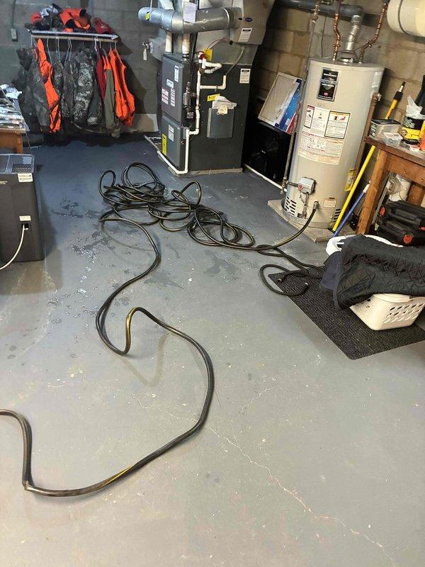 Performed routine maintenance flush on tanked water heater system to remove sediment buildup and ensure optimal performance. Inspected water heater controls, temperature settings, and safety mechanisms, confirming all components were functioning properly and unit was operating within normal parameters.