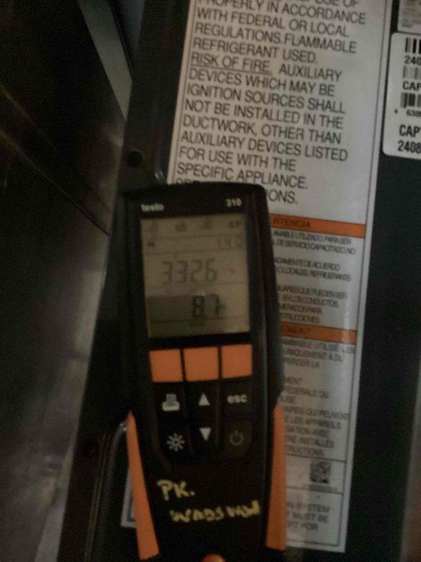 Completed annual preventative maintenance on residential HVAC system including Goodman furnace, air conditioning unit, and tanked water heater as part of scheduled service plan visit. Performed comprehensive multi-point inspection of heating system, verified proper combustion temperatures reaching 332°F, tested all electrical connections and controls, inspected blower motor assembly and ductwork, and confirmed system operation within manufacturer specifications. All equipment found operating safely with no immediate repairs required at time of service.