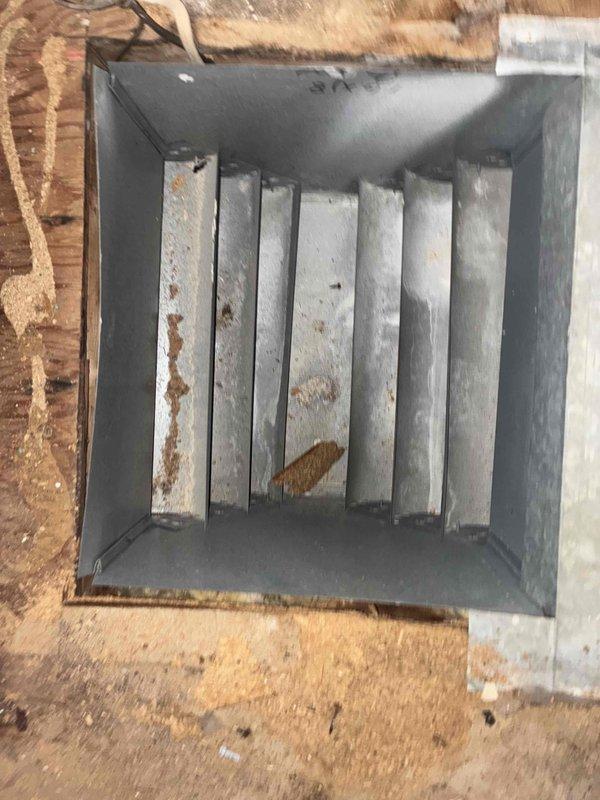 Removed and temporarily relocated furnace and indoor AC coil from closet space to allow for water-damaged flooring replacement by homeowner's contractor. Pumped down refrigerant from AC system prior to disconnection to preserve system integrity. Upon completion of subfloor repairs, equipment will be reinstalled with added wet switch for secondary drain pan protection, new air filter, and return air grill to complete the system restoration and verify proper operation.