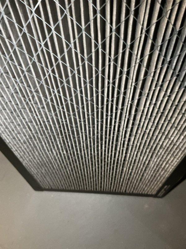 Completed comprehensive HVAC cooling and heating maintenance service on residential system. Inspected and documented air filter condition, noting dust accumulation on pleated media, and examined furnace interior components including blower motor assembly, gas valve with associated wiring connections, and all electrical systems to ensure proper operation for both heating and cooling seasons.