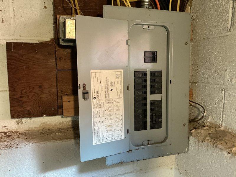 Conducted site assessment for residential backup generator installation. Evaluated existing electrical infrastructure, including main service panel and available connection points in basement utility area. Documented current electrical configuration and structural considerations for future generator transfer switch installation and load management planning.