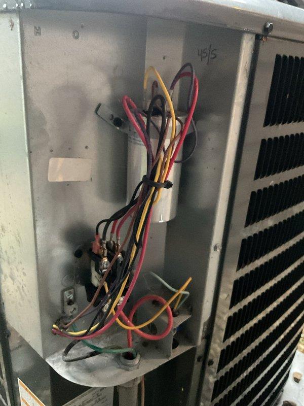 Completed preventative maintenance on residential HVAC cooling system. Inspected furnace unit, electrical connections, and control panel; verified proper wiring and component function. Replaced air filtration media with new pleated filters to ensure optimal airflow and system efficiency.