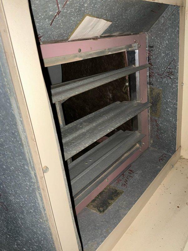 Removed existing non-functional Reznor heating unit from basement mechanical room and installed new dual-zone air handler and air conditioning system with new air filter racks. Portions of the HVAC system were installed in the crawlspace, requiring coordination between basement and crawlspace areas to ensure proper ductwork connections and system integration. The replacement addresses the failed existing AC system and upgrades the home to a more efficient dual-zone comfort control solution.