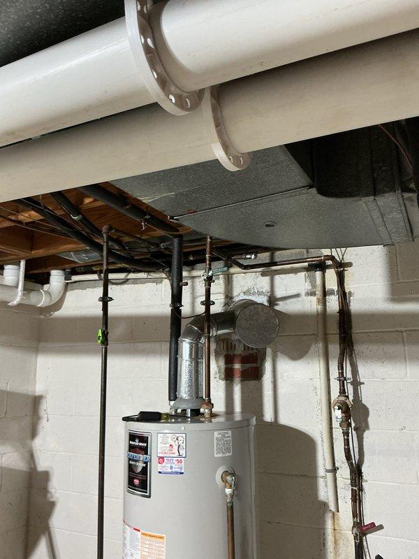 Completed scheduled maintenance on residential water heater including complete flush and fill procedure to remove sediment buildup and ensure optimal performance. Inspected all connections, piping, and safety components during routine preventative maintenance visit under ongoing service plan.