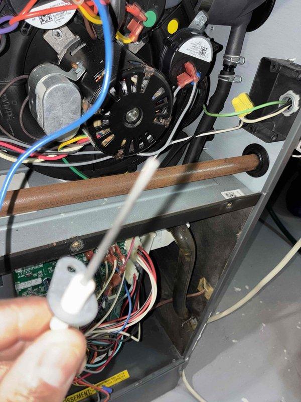 Completed scheduled HVAC cooling maintenance on two systems, performing comprehensive inspections of electrical components, blower motor assemblies, and control boards. Conducted diagnostic testing with digital multimeter to verify proper voltage readings and electrical connections, ensuring all wiring, sensors, and safety controls were functioning within manufacturer specifications for optimal system performance.