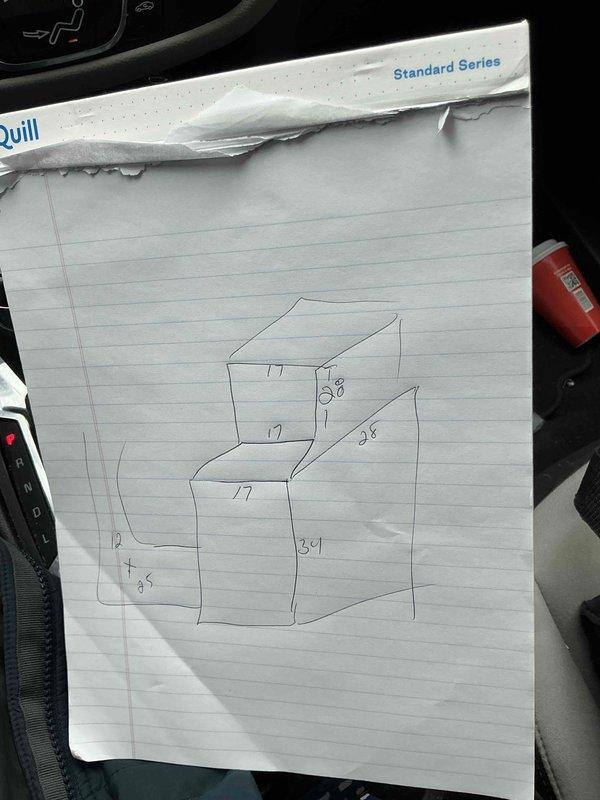 Conducted site assessment for downstairs air conditioning system replacement, focusing on condenser placement options on the left side of the property. Documented electrical panel configuration and recorded critical measurements including clearance dimensions and equipment spacing requirements for proper installation planning.