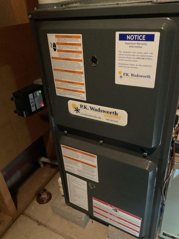 Completed comprehensive HVAC maintenance service on residential heating and cooling system, including full inspection and servicing of indoor furnace unit and outdoor condenser unit. Performed routine water heater maintenance as requested to ensure optimal system performance and efficiency.