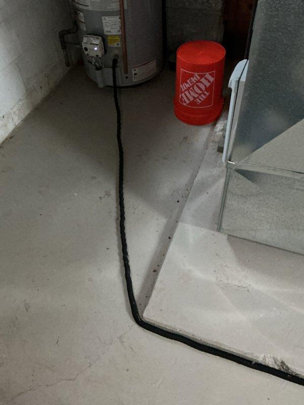 Performed routine maintenance flush on residential tanked water heater to remove sediment buildup and ensure optimal performance. Unit was drained completely, flushed thoroughly, and refilled with proper procedures followed for all shut-off valves and supply connections.