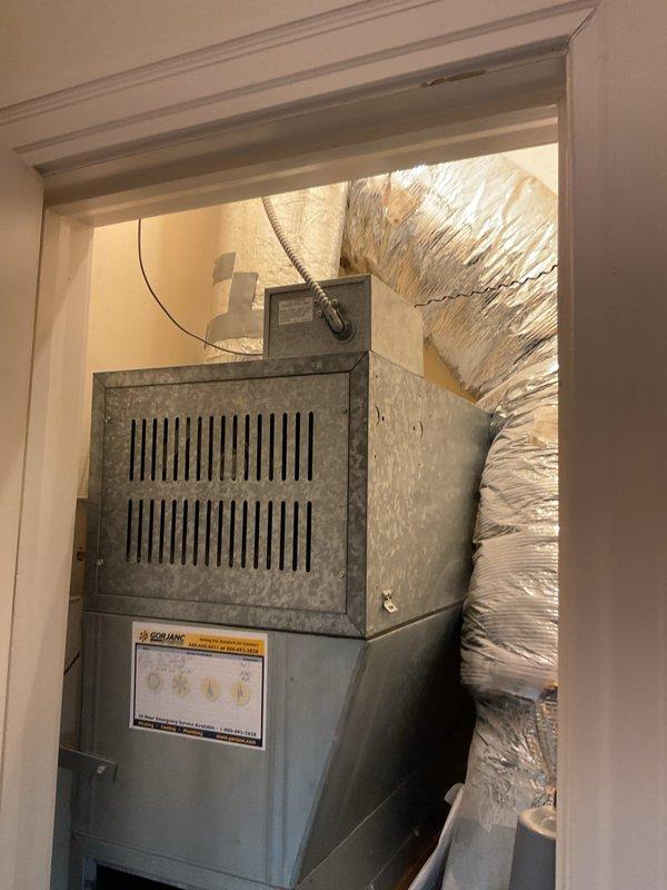 Completed scheduled cooling maintenance on UNICO high-velocity HVAC system. Performed comprehensive inspection of furnace unit and evaporator coil assembly, verified proper operation of all components, and confirmed coil fins were clean with no debris accumulation. System tested and operating within normal parameters.