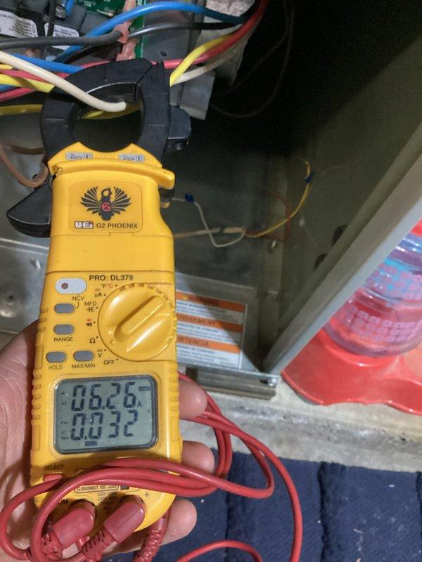 Completed preventative maintenance on residential cooling system. Performed diagnostic testing of outdoor condensing unit, measuring operational temperatures and electrical parameters using digital multimeter. Inspected internal wiring connections, control board, and motor assembly to ensure proper function and system performance for the upcoming cooling season.